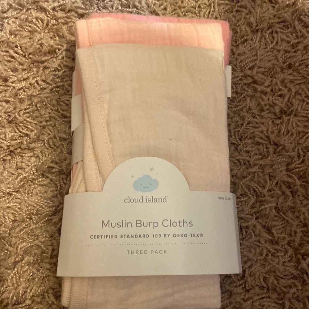 NWT Burp Cloths